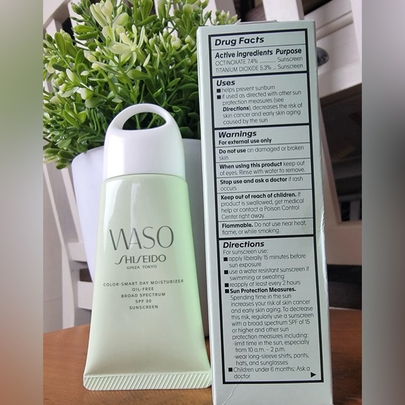 Waso Shiseido Color Smart Day Moisturizer Oil Free SPF 30 Sunscreen 1.9 oz 50 ml - Picture 3 of 5